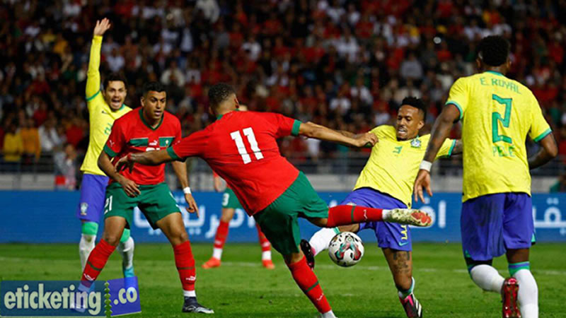 Brazil vs Morocco Tickets| World Cup Tickets| FIFA World Cup Tickets