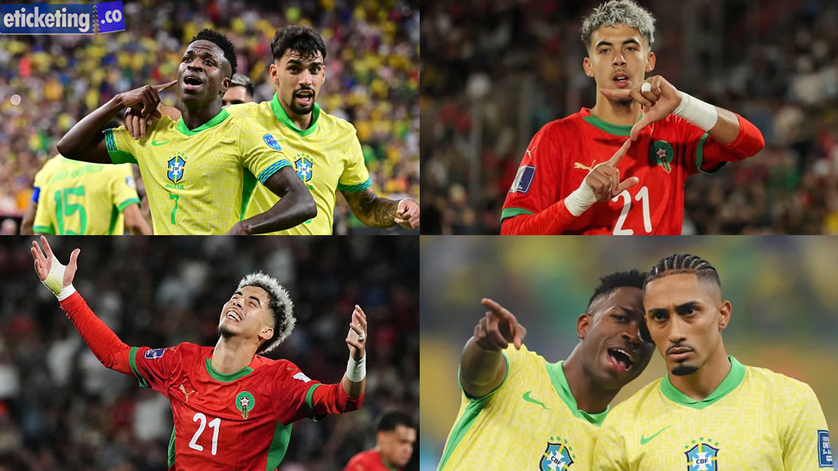 Brazil vs Morocco Tickets | FIFA World Cup Tickets | Soccer World Cup Tickets | World Cup Tickets | FIFA World Cup 2026 Tickets