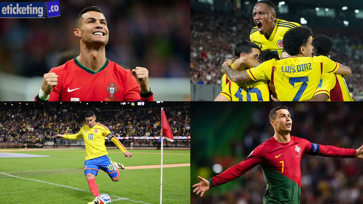 Colombia Vs Portugal Tickets | Football World Cup Tickets | FIFA 2026 Semi Final Tickets