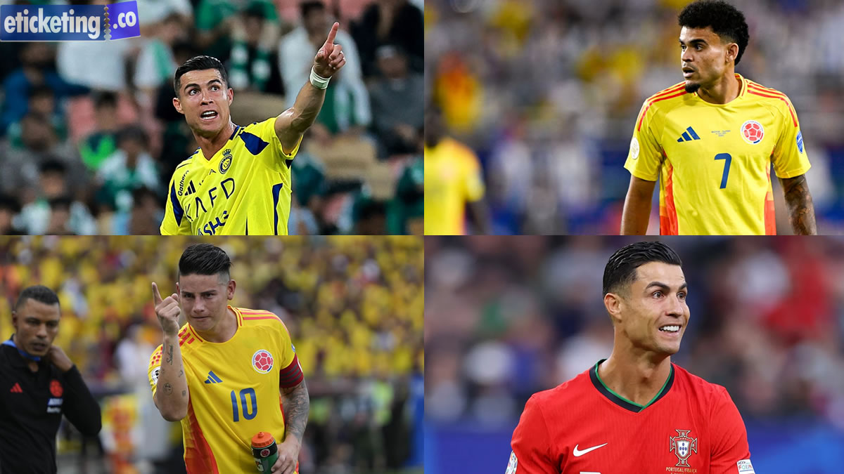 Colombia Vs Portugal Tickets | Football World Cup Tickets | FIFA 2026 Semi Final Tickets