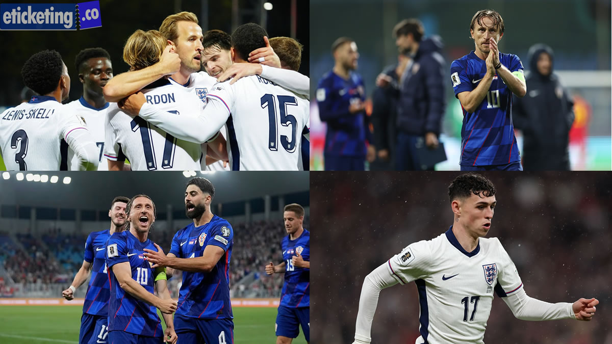 England vs Croatia Tickets | Football World Cup Tickets | FIFA 2026 Semi Final Tickets