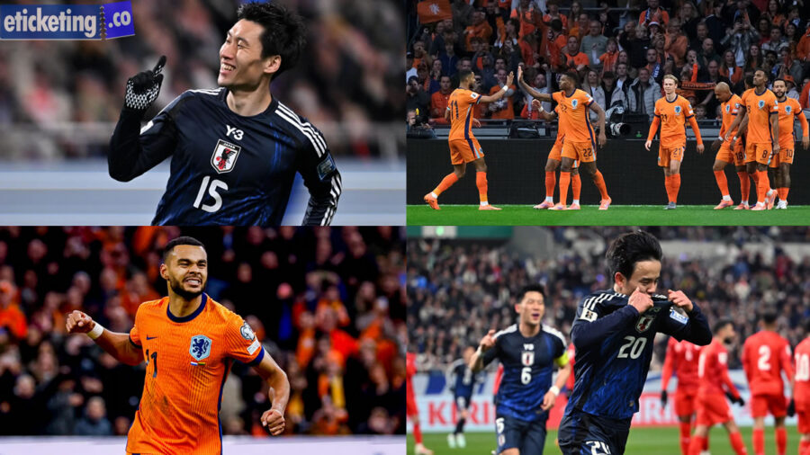 Netherlands vs Japan Tickets | Football World Cup Tickets | FIFA 2026 Semi Final Tickets
