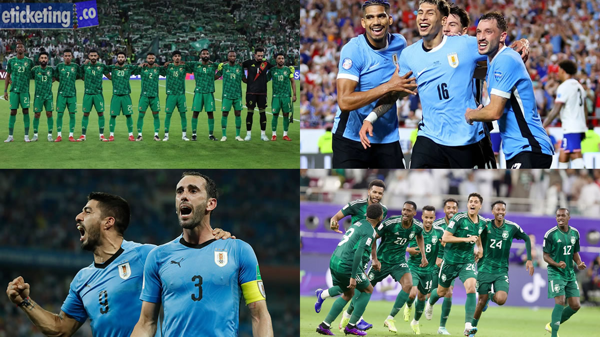 Saudi Arabia vs Uruguay Tickets | Soccer World Cup Tickets | World Cup Tickets | FIFA World Cup Tickets | FIFA 2026 Tickets | Football World Cup Tickets