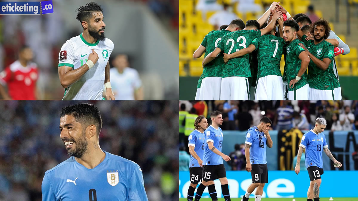 Saudi Arabia vs Uruguay Tickets | FIFA World Cup Tickets | Soccer World Cup Tickets | World Cup Tickets | FIFA World Cup 2026 Tickets