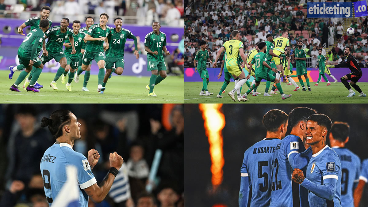 Saudi Arabia vs Uruguay Tickets | Scocer World Cup Tickets | World Cup Tickets