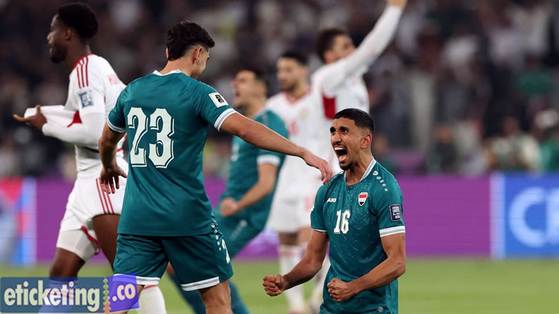 Iraq Vs Norway Tickets |FIFA World Cup Tickets | World Cup Tickets