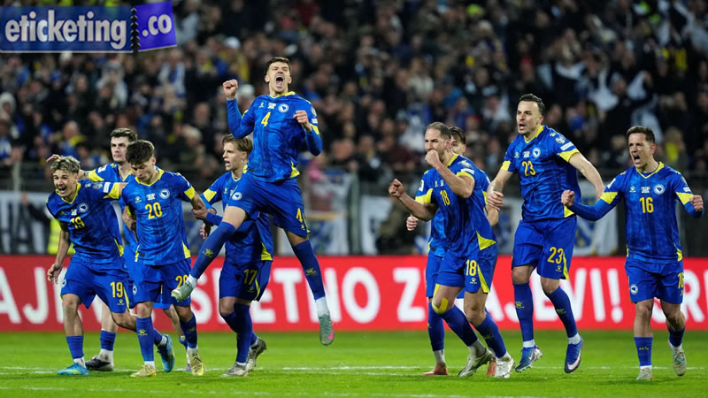 Bosnia and Herzegovina FIFA World Cup Tickets | Soccer World Cup Tickets | World Cup Tickets | FIFA World Cup Tickets | FIFA 2026 Tickets | Football World Cup Tickets