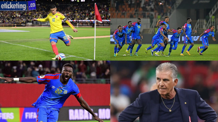 Colombia Vs Congo DR Tickets | Football World Cup Tickets | FIFA 2026 Semi Final Tickets