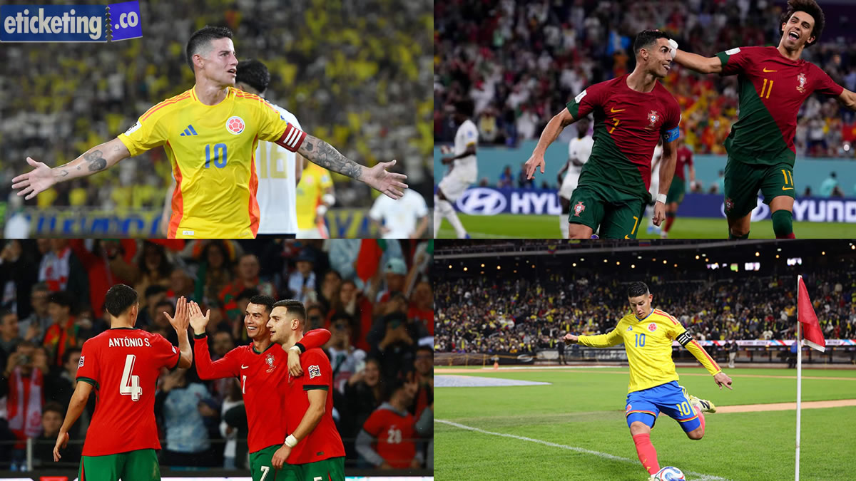 Colombia Vs Portugal Tickets | Football World Cup Tickets | FIFA 2026 Semi Final Tickets