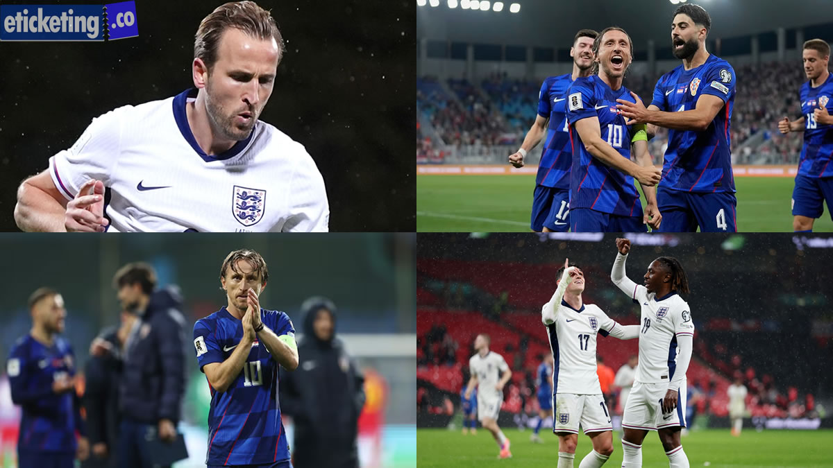 England vs Croatia Tickets | Football World Cup Tickets | FIFA 2026 Semi Final Tickets