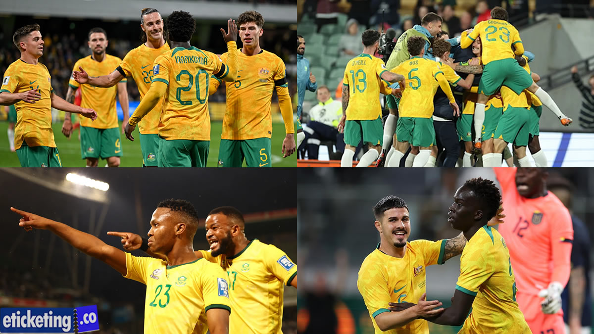 Australia vs Turkiye Tickets | USA vs Australia Tickets | FIFA World Cup Tickets