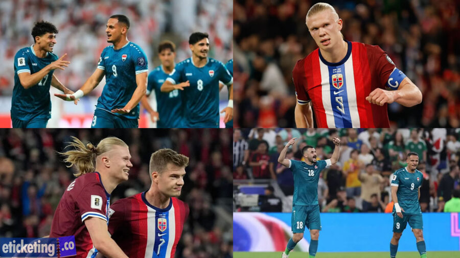 Iraq Vs Norway Tickets | Football World Cup Tickets | FIFA 2026 Semi Final Tickets