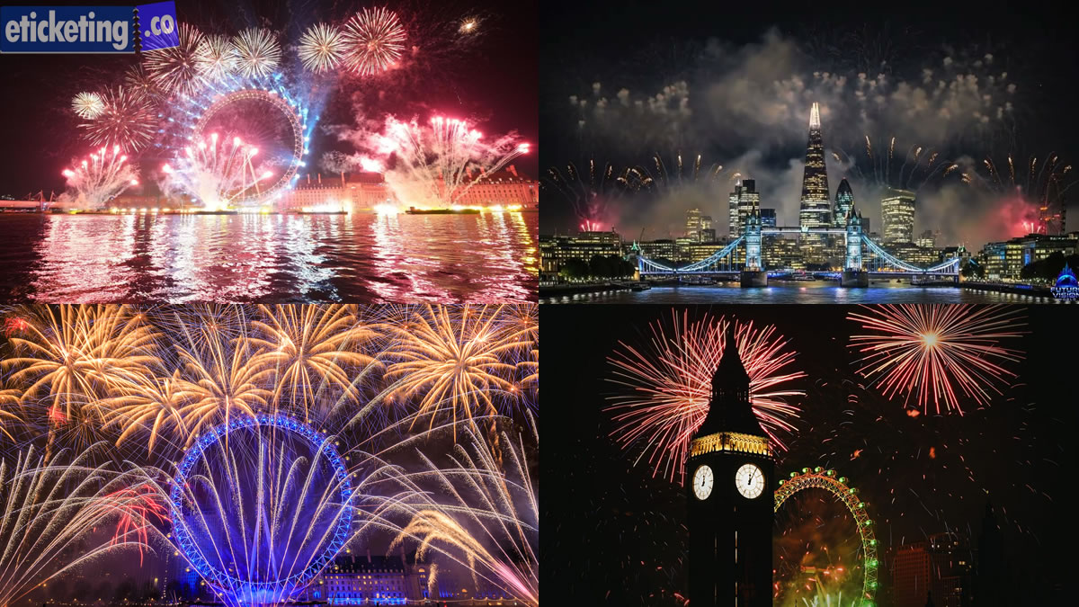 London New Year Eve Fireworks Tickets | London Fireworks Tickets 2026