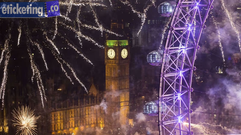 London New Year Fireworks Tickets | London Fireworks Tickets 2026