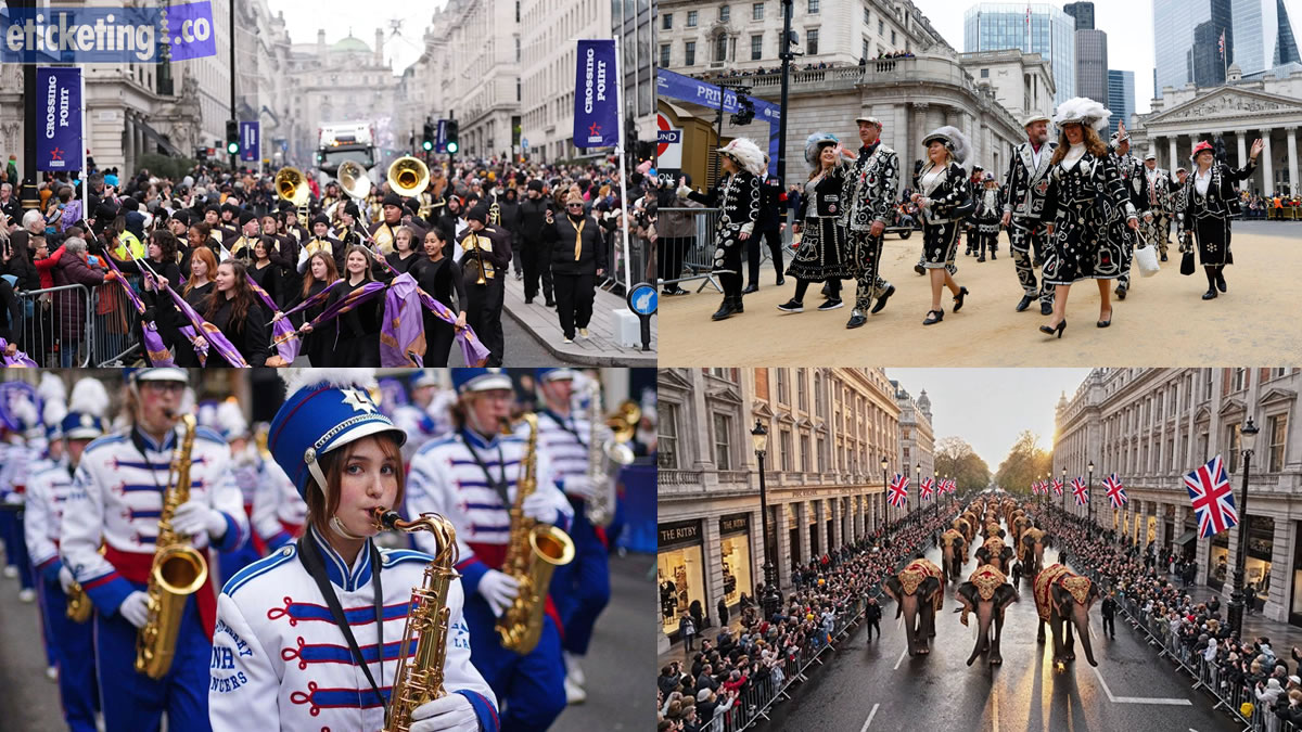 London Parade Tickets| London New Year Parade 2027 Tickets