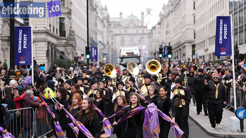 London Parade Tickets| London New Year Parade 2027 Tickets
