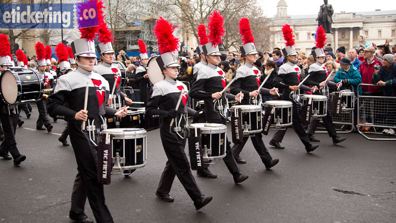 London Parade Tickets| London New Year Parade 2027 Tickets