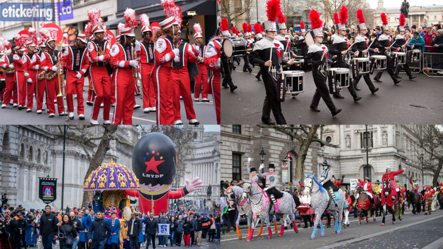 London Parade Tickets| London New Year Parade 2027 Tickets