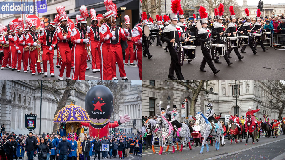 London Parade Tickets| London New Year Parade 2027 Tickets