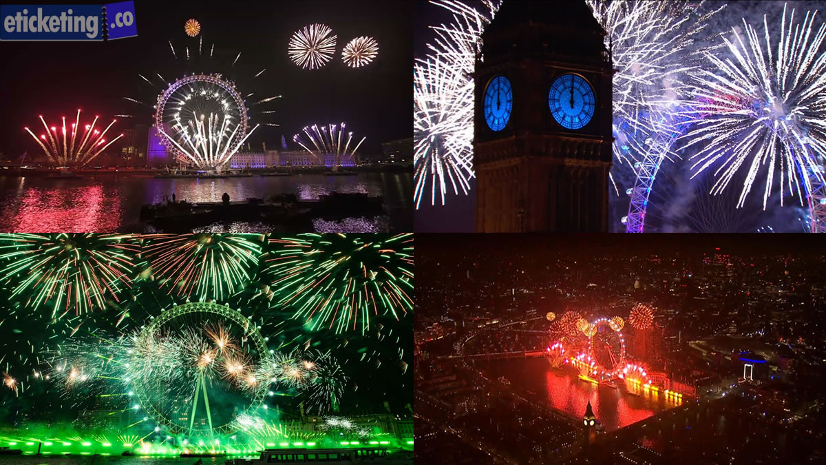 London New Year Eve Fireworks Tickets | London Fireworks Tickets 2027