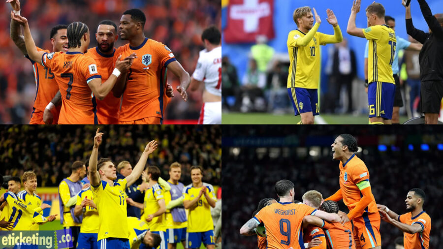 Netherlands Vs Sweden Tickets | Soccer World Cup Tickets | FIFA World Cup Tickets | FIFA 2026 Tickets | Football World Cup Tickets |
