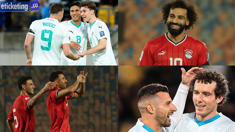 New Zealand vs Egypt Tickets | Football World Cup Tickets | FIFA 2026 Semi Final Tickets