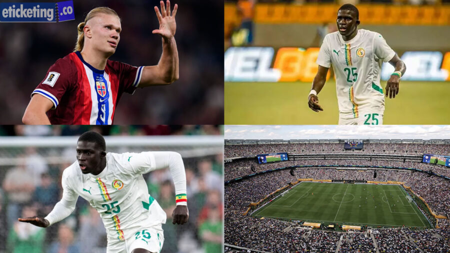 Norway Vs Senegal Tickets | Soccer World Cup Tickets | FIFA World Cup Tickets | FIFA 2026 Tickets | Football World Cup Tickets |