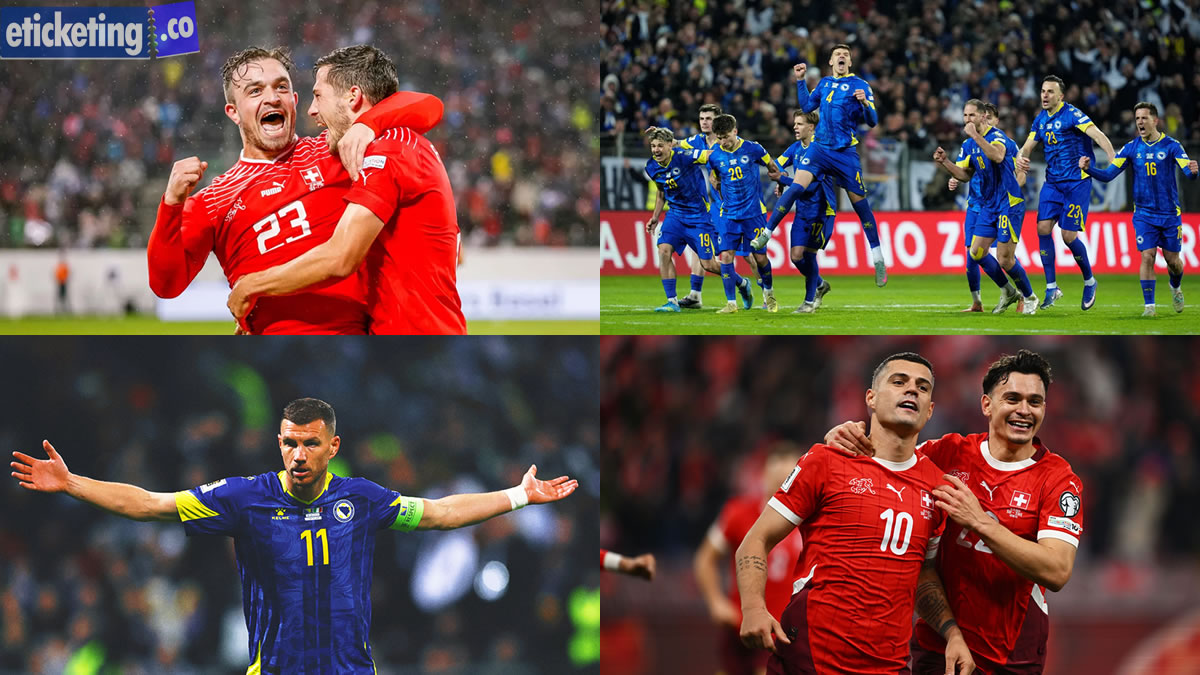 Switzerland Vs Bosnia And Herzegovina Tickets | Football World Cup Tickets | FIFA 2026 Semi Final Tickets