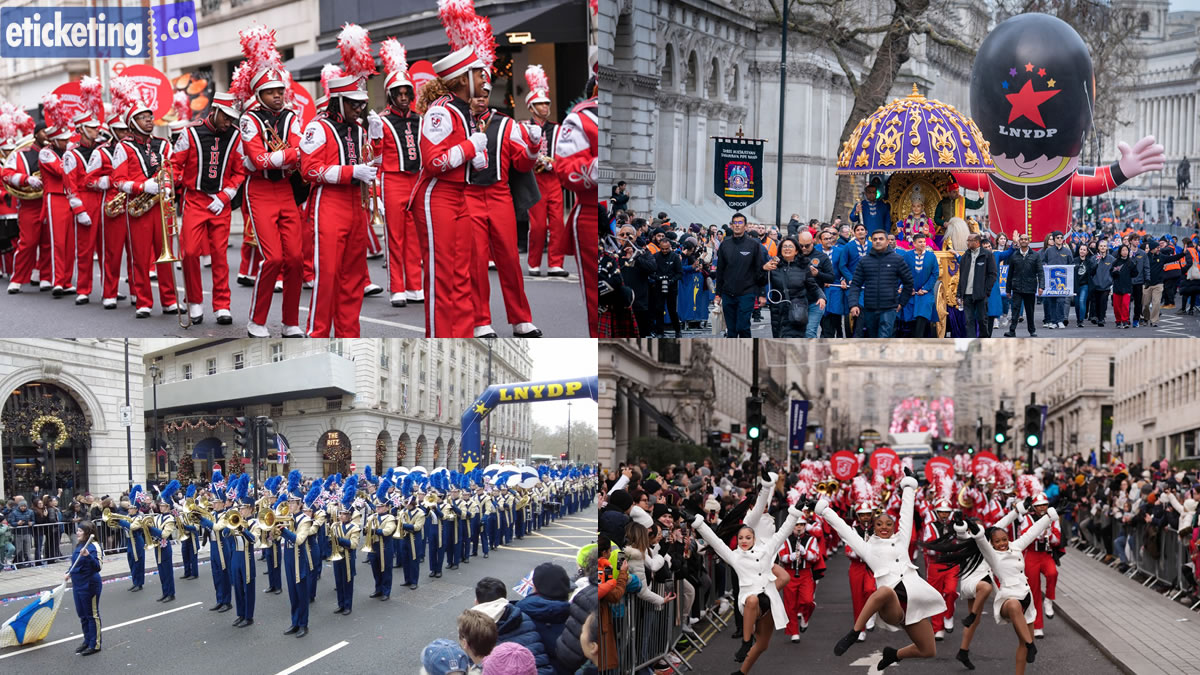 London Parade Tickets| London New Year Parade 2027 Tickets