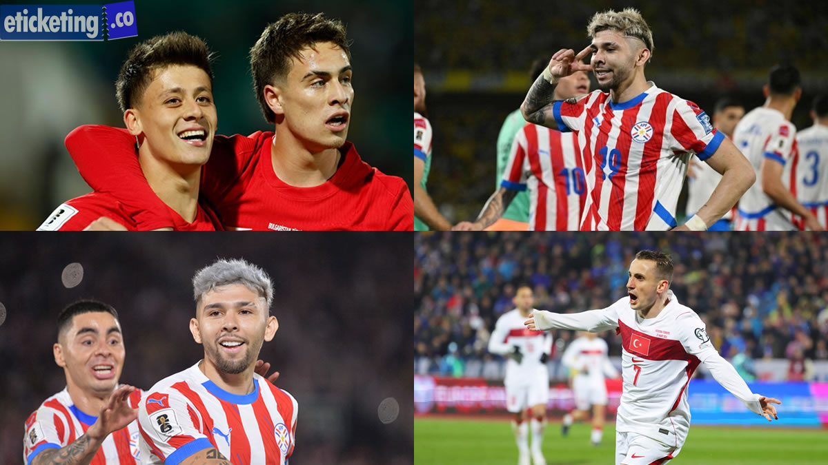 Turkiye Vs Paraguay Tickets | Football World Cup Tickets | FIFA 2026 Semi Final Tickets