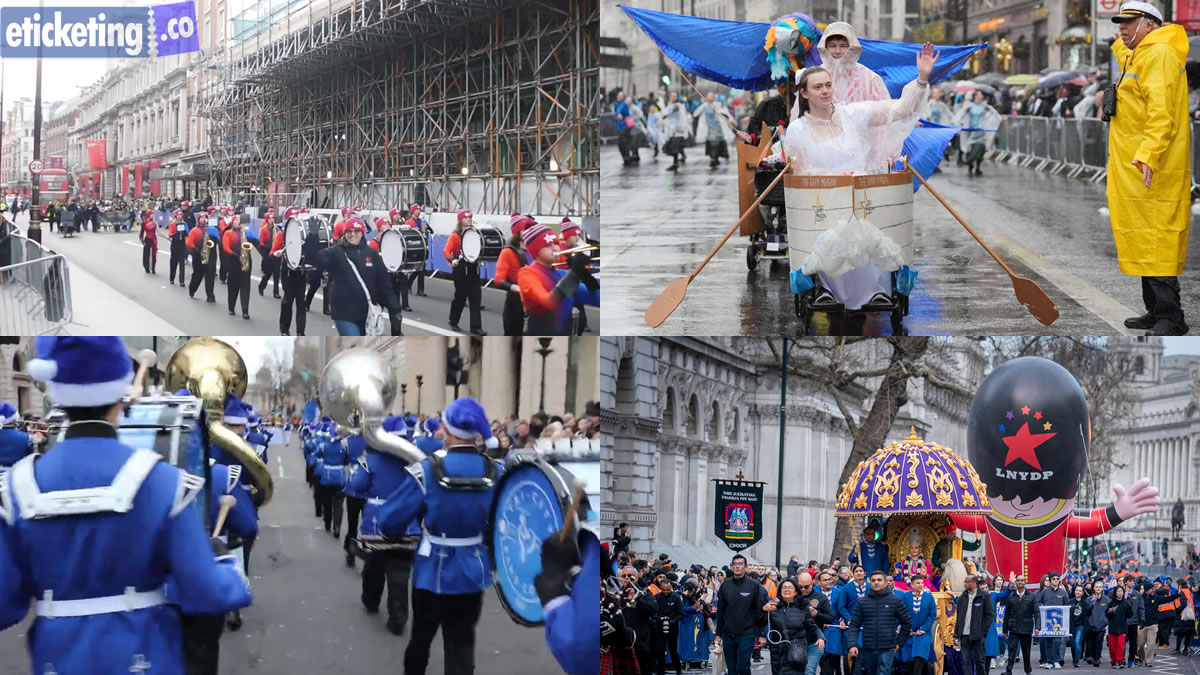 London Parade Tickets| London New Year Parade 2027 Tickets