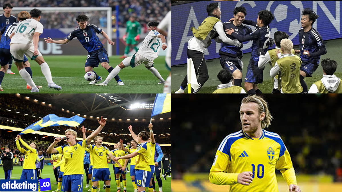 Japan vs Sweden Tickets: Hajime Morias full selection for the March friendlies against Scotland and England