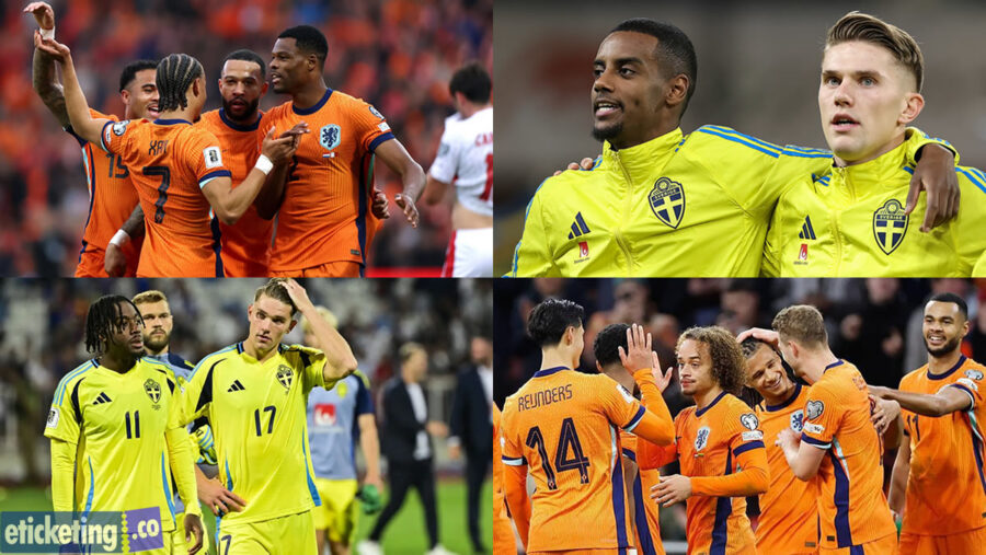 Netherlands Vs Sweden Tickets | Scocer World Cup Tickets | World Cup Tickets | FIFA 2026 Tickets