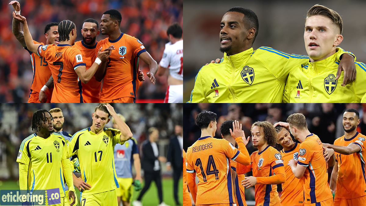 Netherlands Vs Sweden Tickets | Scocer World Cup Tickets | World Cup Tickets | FIFA 2026 Tickets