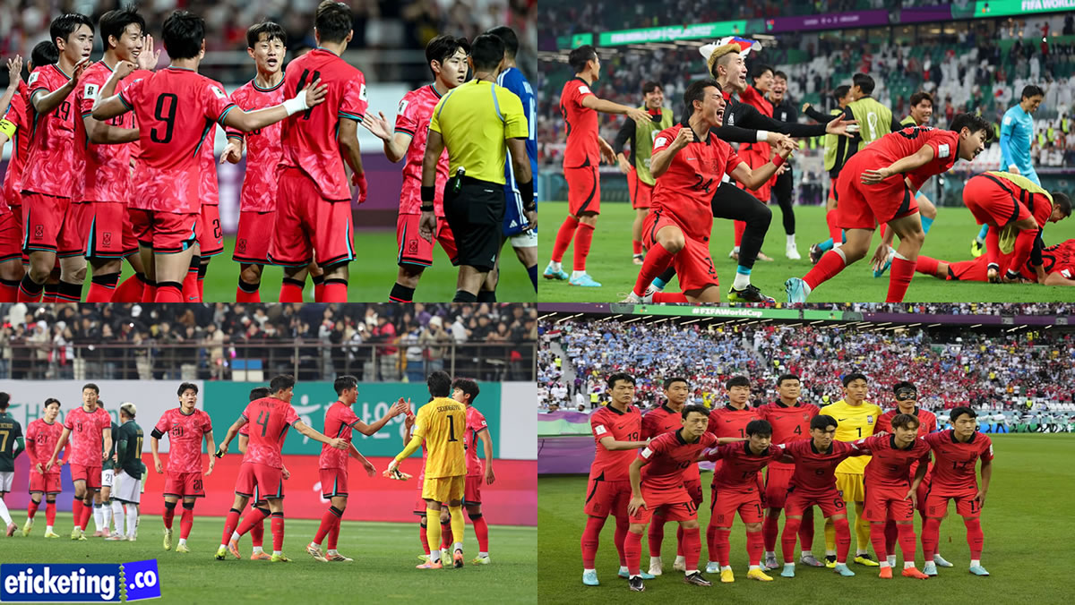South Korea vs Czechia Tickets: South Korea to train in Salt Lake City before World Cup