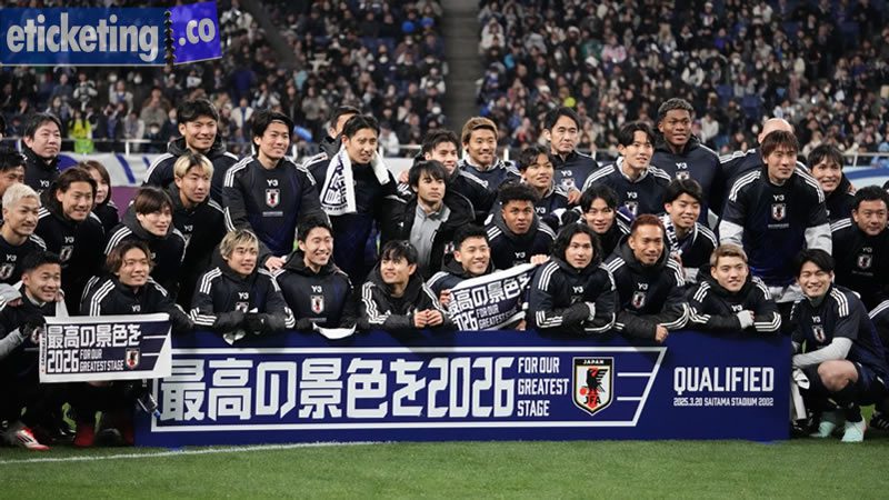 Japan vs Sweden Tickets| Scocer World Cup Tickets | World Cup Tickets | FIFA 2026 Tickets 