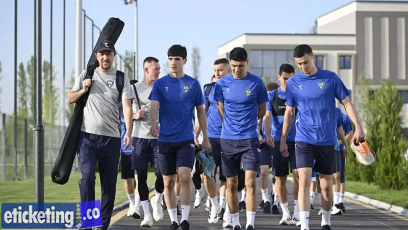 Uzbekistan vs Colombia Tickets: Uzbekistan to take 30 players to World Cup training camp