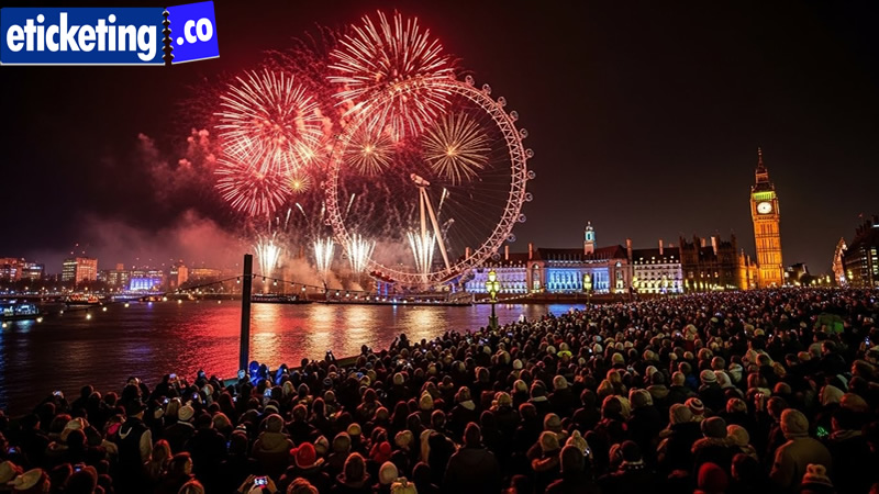London New Year Eve Fireworks Tickets