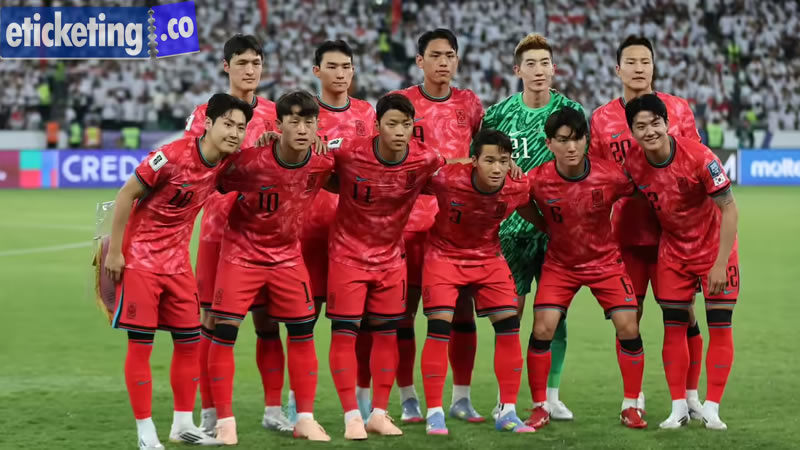 South Korea vs Czechia Tickets: South Korea Ready for FIFA World Cup 2026 with Strong Squad Announcement