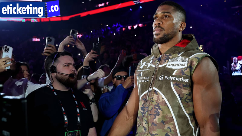 Anthony Joshua Tickets | Anthony Vs Tyson Tickets