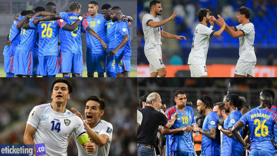 Congo DR Vs Uzbekistan Tickets | Soccer World Cup Tickets | FIFA World Cup Tickets | FIFA 2026 Tickets | Football World Cup Tickets |