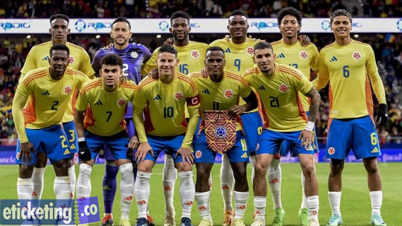 Colombia Vs Congo DR Tickets | FIFA World Cup Tickets | Soccer World Cup Tickets