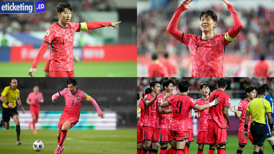 South Korea vs Czechia Tickets South Korea Captain Son Set for Historic Fourth World Cup