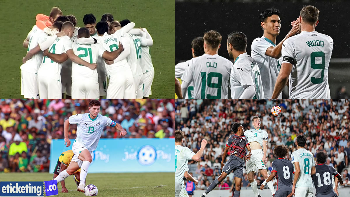 New Zealand vs Egypt Tickets All Whites Set for Crucial FIFA 2026 Clash