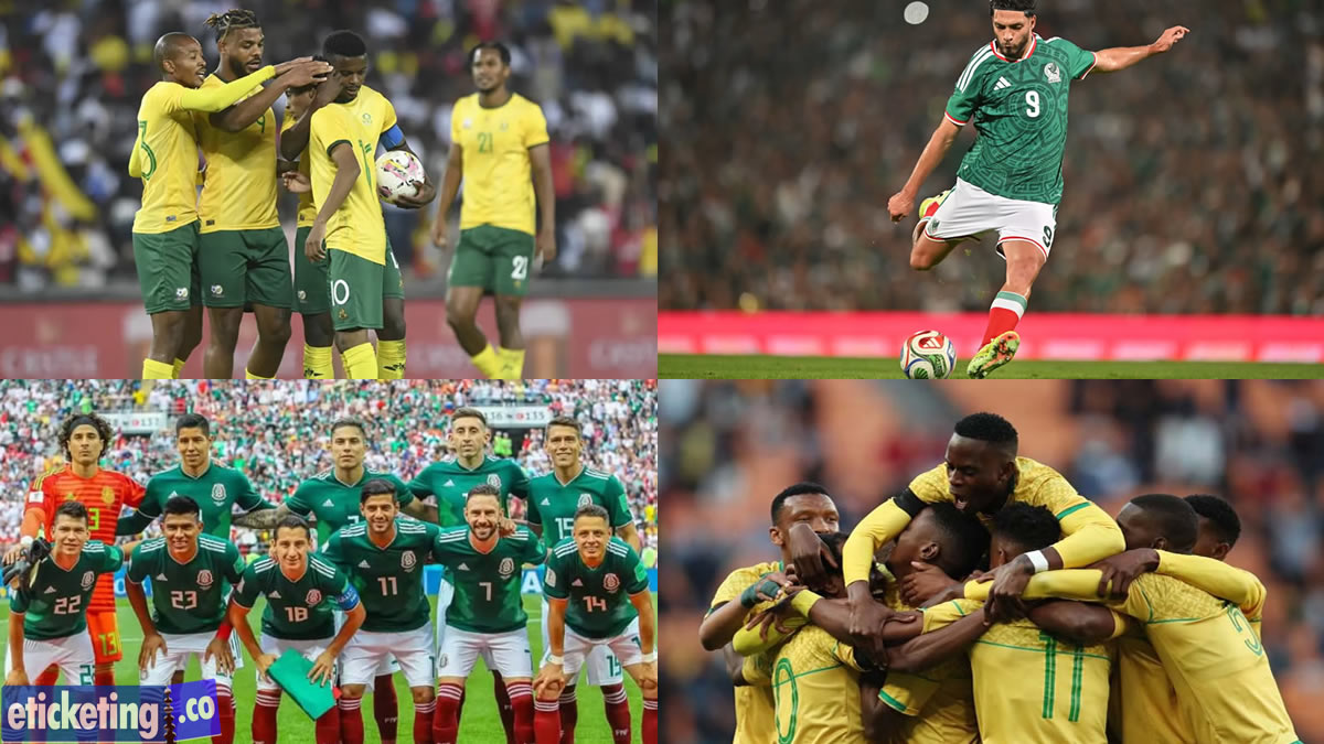South Africa and Mexico Tickets FIFA World Cup Warm Up Match Preview