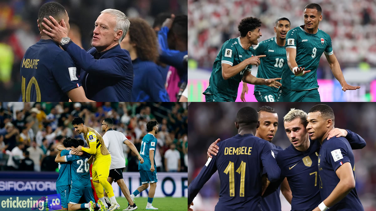 France Vs Iraq Tickets | Soccer World Cup Tickets | FIFA World Cup Tickets | FIFA 2026 Tickets | Football World Cup Tickets |