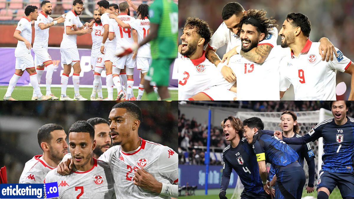 Tunisia vs Japan Tickets