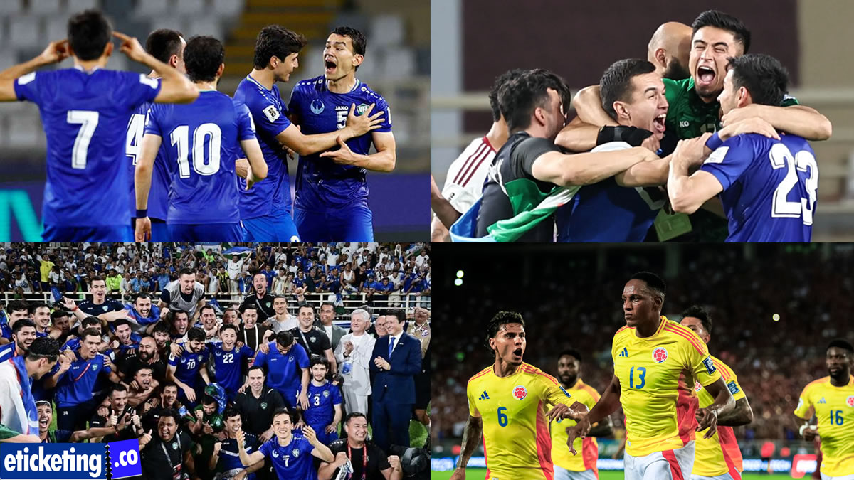 Uzbekistan vs Colombia Tickets