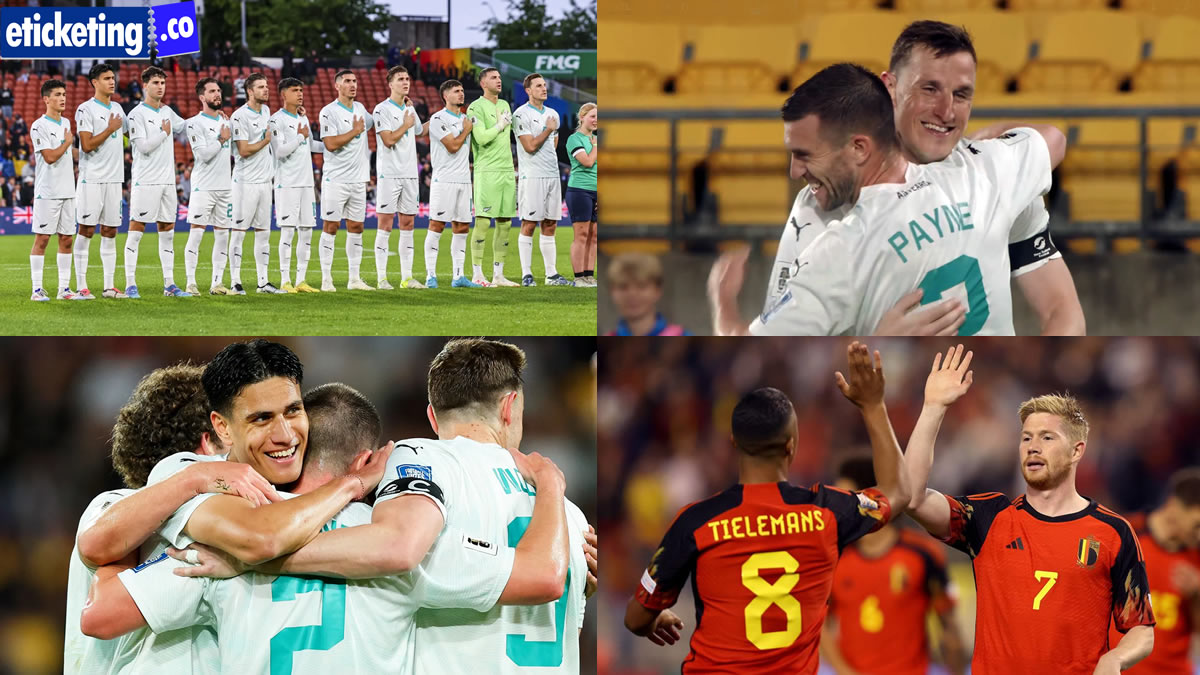 New Zealand Vs Belgium Tickets