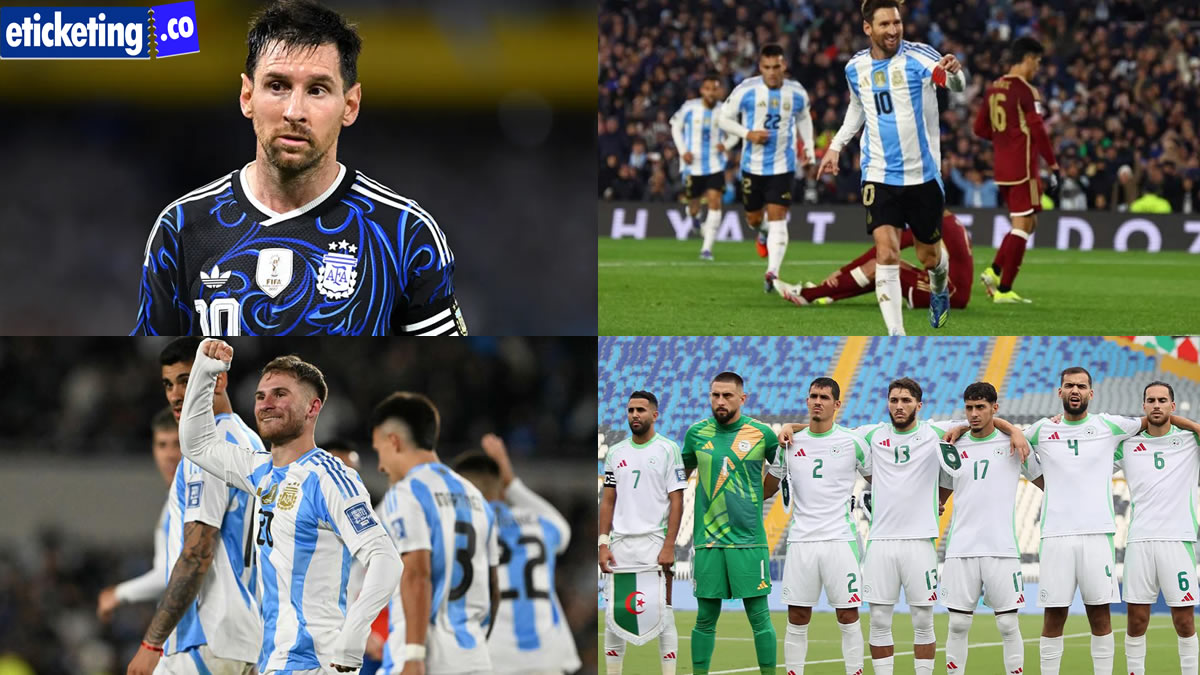 Argentina vs Algeria Tickets